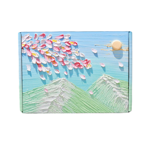 Grosir kotak pengiriman mudah terurai kotak pembungkus ramah lingkungan kotak kertas kemasan kosmetik kardus - Product Image 1