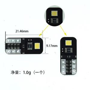 หลอดไฟ LED W5W T10 2835 2SMD 12V 6000K 194 168 Canbus สำหรับรถยนต์ ไฟภายใน ไฟแผนที่ ไฟโดม ไฟจอด ไฟเลี้ยว - Product Image 2