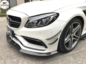 Alerón Delantero de Fibra de Carbono de Lujo para <span class=keywords><strong>Mercedes</strong></span> Benz Clase <span class=keywords><strong>C</strong></span> W205 C205 C63 <span class=keywords><strong>AMG</strong></span> 2015-2020 - Product Image 3