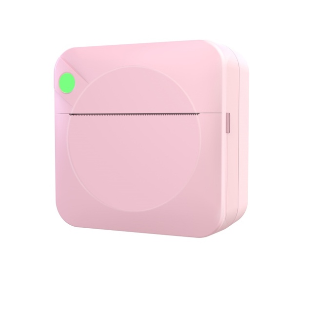 Pocket Thermal Printer, Wireless BT Mini Portable Photo Printer for Android IOS, for Notes Receipt Journal