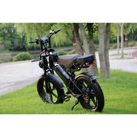 Bicicleta Eléctrica Urbana con Neumáticos Gordos de 20 Pulgadas, 48V 15Ah 250W, de Larga Distancia, con Stock Listo en Almacenes de la UE y EE. UU.