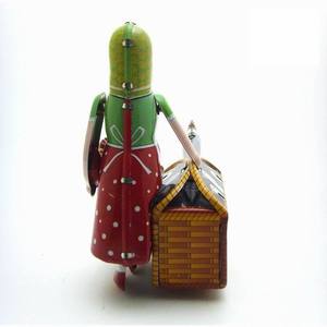 Juguete de Metal Decorativo con Tema de Mujer <span class=keywords><strong>Campesina</strong></span> <span class=keywords><strong>Rusa</strong></span>, Accesorio Creativo para Fotografía - Product Image 3