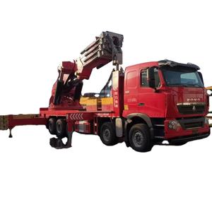 رافعة شاحنة ثقيلة جديدة ذات 5 محاور من سينوتراك، رافعة ذراع متمفصلة بحمولة 100 طن مع ذراع روبوتي - Product Image 1