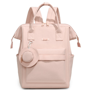 Sac à dos multifonctionnel de grande capacité en polyester imperméable de style japonais pour bébé, avec compartiments multiples, idéal pour l'extérieur et les voyages transfrontaliers - Product Image 3