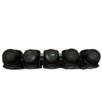 Lampu Panggung LED Zoom Moving Head Beam Matrix Bar 5x120W DMX Terlaris dengan Ring Tornado Moving Head Bar Light untuk Konser