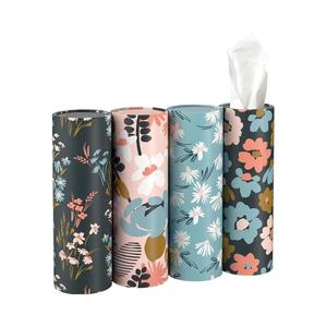 Tubo de Papel Reciclable para Empaque de Pañuelos Faciales para Auto, Diseño Personalizado al por Mayor, Ecológico - Product Image 6