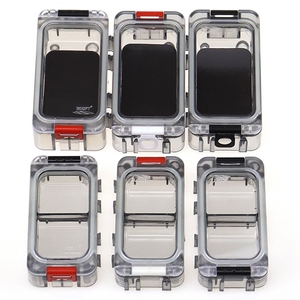Mini caja de pesca superior derecha FB111 <span class=keywords><strong>V6</strong></span> impermeable combinación aleatoria magnetismo luminoso caja de accesorios de pesca - Product Image 4