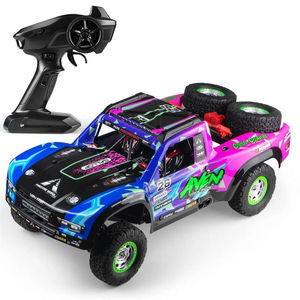 Vehículo de Hobby de alta velocidad, juguete con <span class=keywords><strong>Radio</strong></span> <span class=keywords><strong>Control</strong></span> remoto, coche de carreras <span class=keywords><strong>profesional</strong></span> a escala 1/10, Rc coche de carreras, camión corto todoterreno - Product Image 1