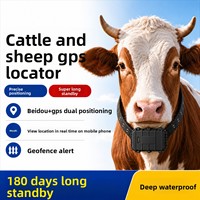 Traceur GPS solaire 4G pour bétail, suivi en temps réel, historique des trajets, alerte géofence, étanche IP67, en stock