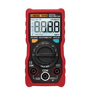 ANENG V04B Tester Multimetro digitale professionale True Rms Multimetro ESR Multimetro spegnimento automatico picco Multimetro automatico