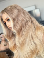 Perruque en cheveux humains chinois SHY, Lace Front, Cheveux bruts, Couleur personnalisée pour salon, Ligne de cheveux pré-épilée, Nœuds invisibles, Aspect naturel, Sur mesure