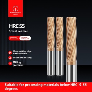 55 Độ chính xác cao Rắn vonfram thép sáo thẳng CNC h7h8 mở rộng chiều dài máy khoan lổ cacbua khoan lổ với lớp phủ - Product Image 6