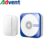 Sonnette sans fil intelligente, capteur de porte et de fenêtre sans fil intelligent, alarme, installation facile, téléphones de porte