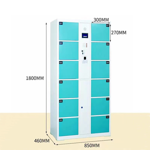 Casier de rangement intelligent pour bagages, casier de rangement en métal, armoire de rangement en acier - Product Image 2