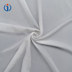 Chine usine plus récent tissé blanc 100% polyester pêche Koshibo crêpe tissus pour la fabrication de robes - Product Image 4