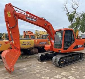 Excavadora de cadenas Doosan DH150LC-7 de alto rendimiento, 15 toneladas, motor original, excavadora hidráulica para construcción y movimiento de tierras - Product Image 3