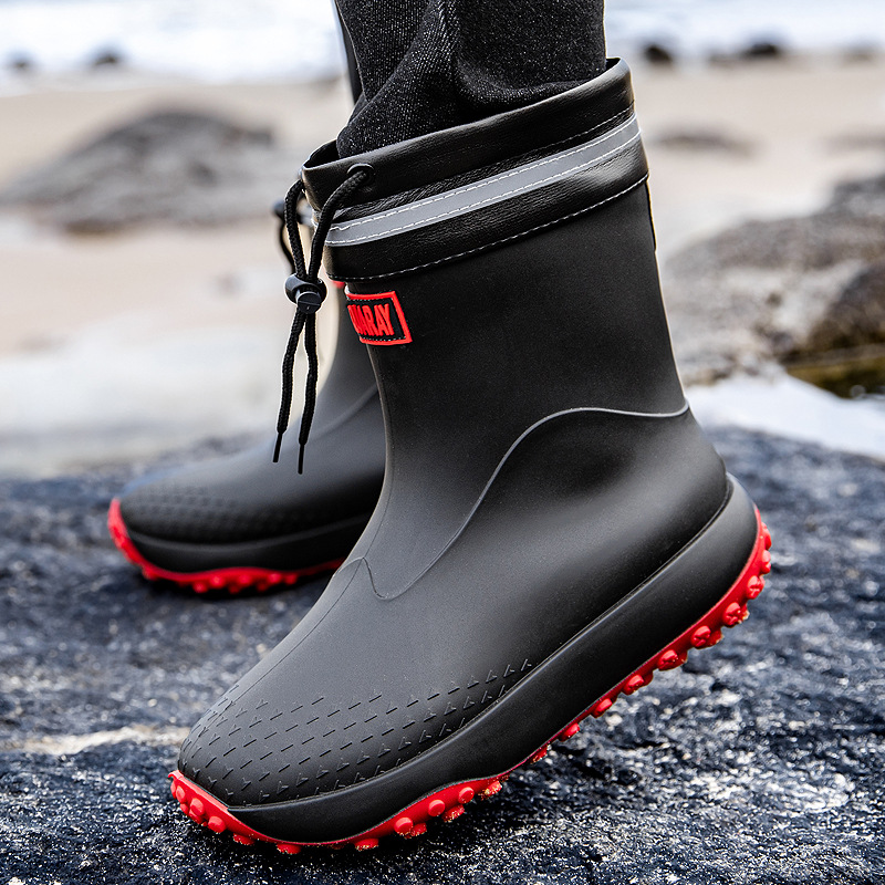 Paquet rouge noir