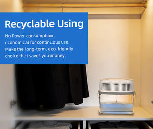 Boîtes absorbantes d'<span class=keywords><strong>humidité</strong></span> portables en gros pour placards : Éliminateurs d'odeurs efficaces et déshumidificateurs - Product Image 4