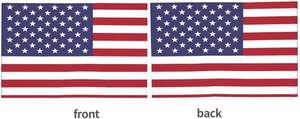 Banderas Rectangulares Personalizadas de Poliéster de Doble Cara para Automóvil, con su Propia Imagen/Logotipo/Texto, Mini Bandera Americana para Exteriores - Product Image 2