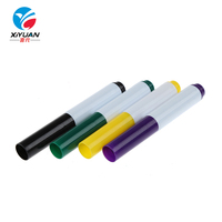 Marqueur en tissu aquarelle 12 couleurs meilleure vente grande quantité stylos lavables à pointe fine pour dessiner emballage en vrac