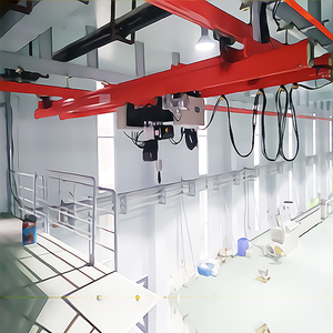 رافعة جسرية كهربائية متحركة ذات عارضة واحدة معلقة، يتم التحكم فيها بواسطة PLC، بقدرة 5 طن للاستخدام في البناء - Product Image 6