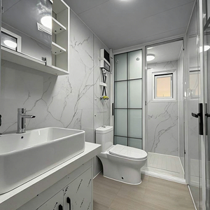 <span class=keywords><strong>Maison</strong></span> conteneur extensible à double aile de 20/40 pieds, 1 à 4 chambres, avec chambre, salon, cuisine et salle de bain - Product Image 3