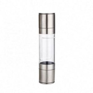 Adjustable Industrial 2-in-1 Salt & <b>Pepper</b> <b>Grinder</b> Stainless Steel Spice Mill with Ceramic Mechanism Hand Operated - Product Image 2
