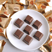 Chocolat Diamant 500g en vrac, Boîte Cadeau Bonbons Joyeux, Substitut de Beurre de Cacao pour Snacks Sucrés