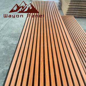 Pannello Acustico in <span class=keywords><strong>Legno</strong></span> Super Fonoassorbente Wayon <span class=keywords><strong>di</strong></span> Alta Qualità 600*2400mm <span class=keywords><strong>per</strong></span> Soggiorno, <span class=keywords><strong>Pareti</strong></span> KTV, Studi <span class=keywords><strong>di</strong></span> Registrazione - Product Image 2
