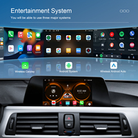 Podofo Android CarPlay AI Box 2 + 32G Adaptateur sans fil CarPlay/Android Auto pour voiture Magic AI Box Netflix/YouTube/Spotify GPS WiFi