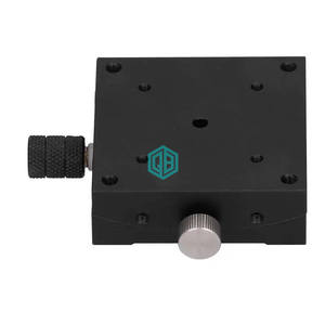 Piattaforma di Movimento Lineare HXV-A60 con Goniometro a Vite Senza Fine, Regolazione Fine Manuale, Tavola Scorrevole 60x60mm - Product Image 3