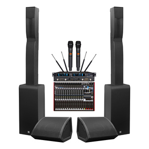 Pour enceinte colonne multifonctionnelle 1000W 87Hz-20kHz pour événements en direct, salles de conférence et applications audio professionnelles - Product Image 1