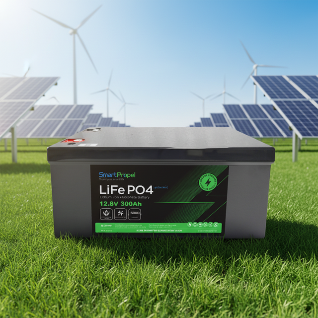 LifePo4 Battery 200ah 12V Solar Lithium Battery Pack 12V 24V 100Ah 300Ah for RV Marine Boat, Golf Carts,Yachts and Forklifts