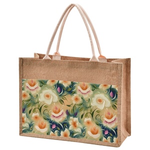 Bolsas de Compras de Yute Reutilizables Ecológicas Personalizadas de Fábrica Feifeiyu, Bolsas de Playa - Product Image 1
