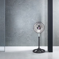 Ventilateur de refroidissement Louyee, haute vitesse, métal, 10 pouces, électrique, 110V, mécanique, 3 vitesses, hauteur réglable, usage domestique TW