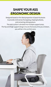 Nouveau type 2025 Coussin <span class=keywords><strong>de</strong></span> siège gonflable pour voiture et avion, coussin <span class=keywords><strong>de</strong></span> siège aérodynamique moulé par formage - Product Image 6