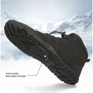 Scarponi da trekking invernali impermeabili da <span class=keywords><strong>donna</strong></span> Sneakers da avventura Wilderness a piedi nudi Anti-Slip da arrampicata - Product Image 4