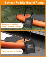 Pompe à air électrique haute qualité 20 psi pour gonflage et dégonflage, machine de gonflage pour bateau gonflable, planche de SUP, kayak