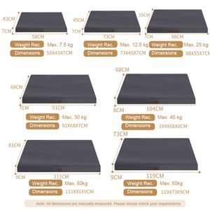 Leather Label Soft Cotton Velvet Suitable for All Seasons, Removable and Washable Pet <b>Bed</b> Non-Slip Chew-Resistant <b>Dog</b> <b>Bed</b> - Product Image 2