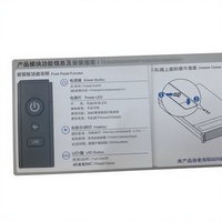 Etiquetas de Guía para Instalación Industrial - Grandes Diagramas Esquemáticos para Equipos de Red, Adhesivo para Redes, Aplicación sin Burbujas