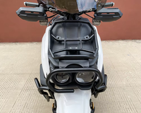 Skuter Bensin Sport HUANCHI 150cc Terbaru dengan ABS & Lampu LED Mesin 4-Tak Berpendingin Udara 10HP Kecepatan Maks >80km/jam