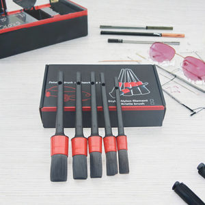 Nouvelle arrivée, brosse à <span class=keywords><strong>neige</strong></span> <span class=keywords><strong>super</strong></span> douce, outil de détaillage automobile pour le nettoyage intérieur des voitures, brosse de détaillage automobile multifonctionnelle professionnelle - Product Image 6