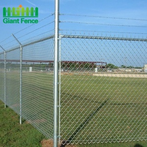 Mạ kẽm nhúng nóng 3D chuỗi thép liên kết hàng rào với dây thép gai hàng đầu hình dạng kim cương lốc xoáy lưới cho lĩnh vực trang trại & Cổng An Ninh - Product Image 5