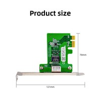 Adaptateur Ethernet industriel interne Gigabit EFT-116 EIP PCI Express avec négociation automatique – En stock