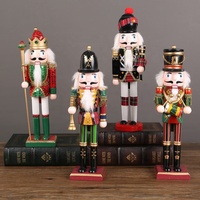 DAMAI 2024 décorations de casse-noisette de noël en bois enfants cadeaux noël casse-noisette en bois décoration de noël cadeau