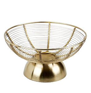 Ensemble de deux Service de dîner de mariage Fruits finis en argent bol de service bol de bonbons hôtel décoration de table bol de vaisselle - Product Image 6