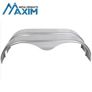 Paire de garde-boue de <span class=keywords><strong>remorque</strong></span> pour <span class=keywords><strong>essieux</strong></span> doubles, pour remorques fermées Teardrop avec roues de 13-15 pouces - Product Image 2