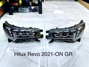 Lente de proyector de faro LED para Hilux 2021-2024 nuevo 12V Plug-and-Play haz alto/bajo 4000 lúmenes - Product Image 6