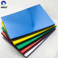 150 mikron A4 PVC ciltleme kapağı plastik PET kitap kapağı