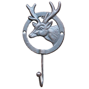 Portachiavi in Ghisa a Forma di Scheletro con Ganci Lunghi da Parete Decorativo Vintage - Product Image 4